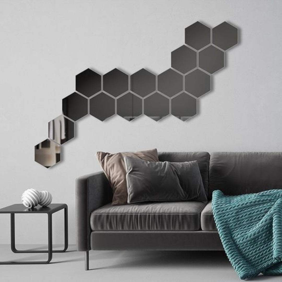 Honey Comb Mirror Set