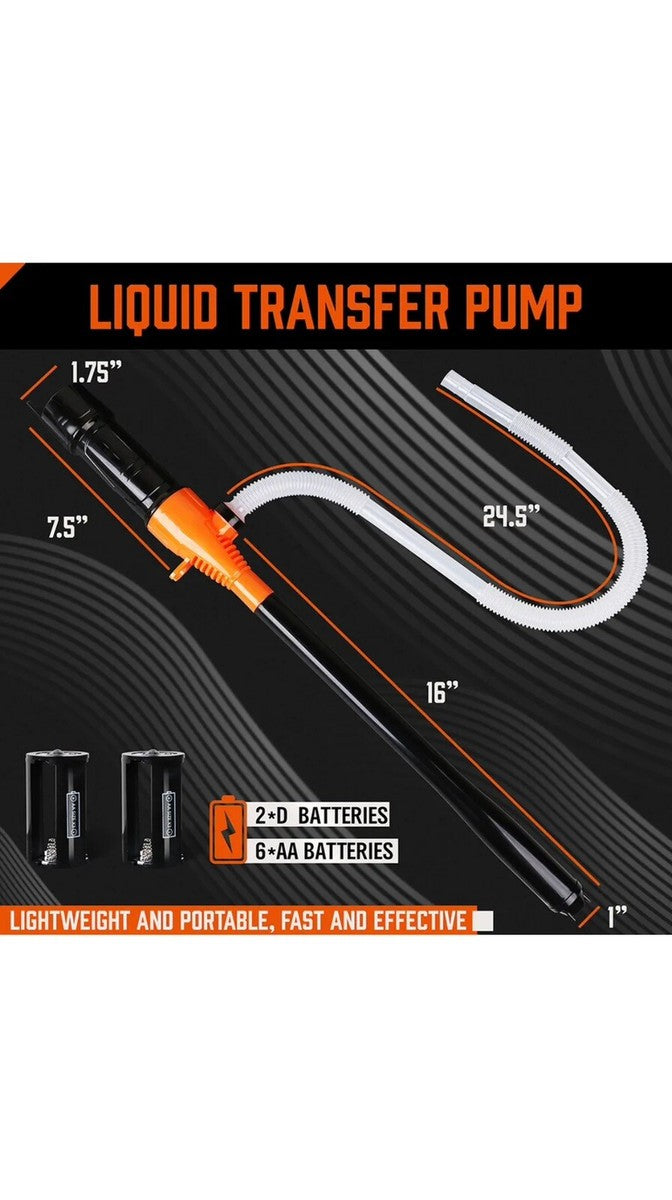 Electric Pump for Flammable Liquids