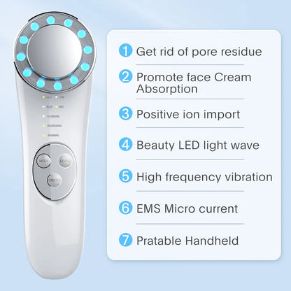 3 in 1 LED Facial Beauty Mini Booster