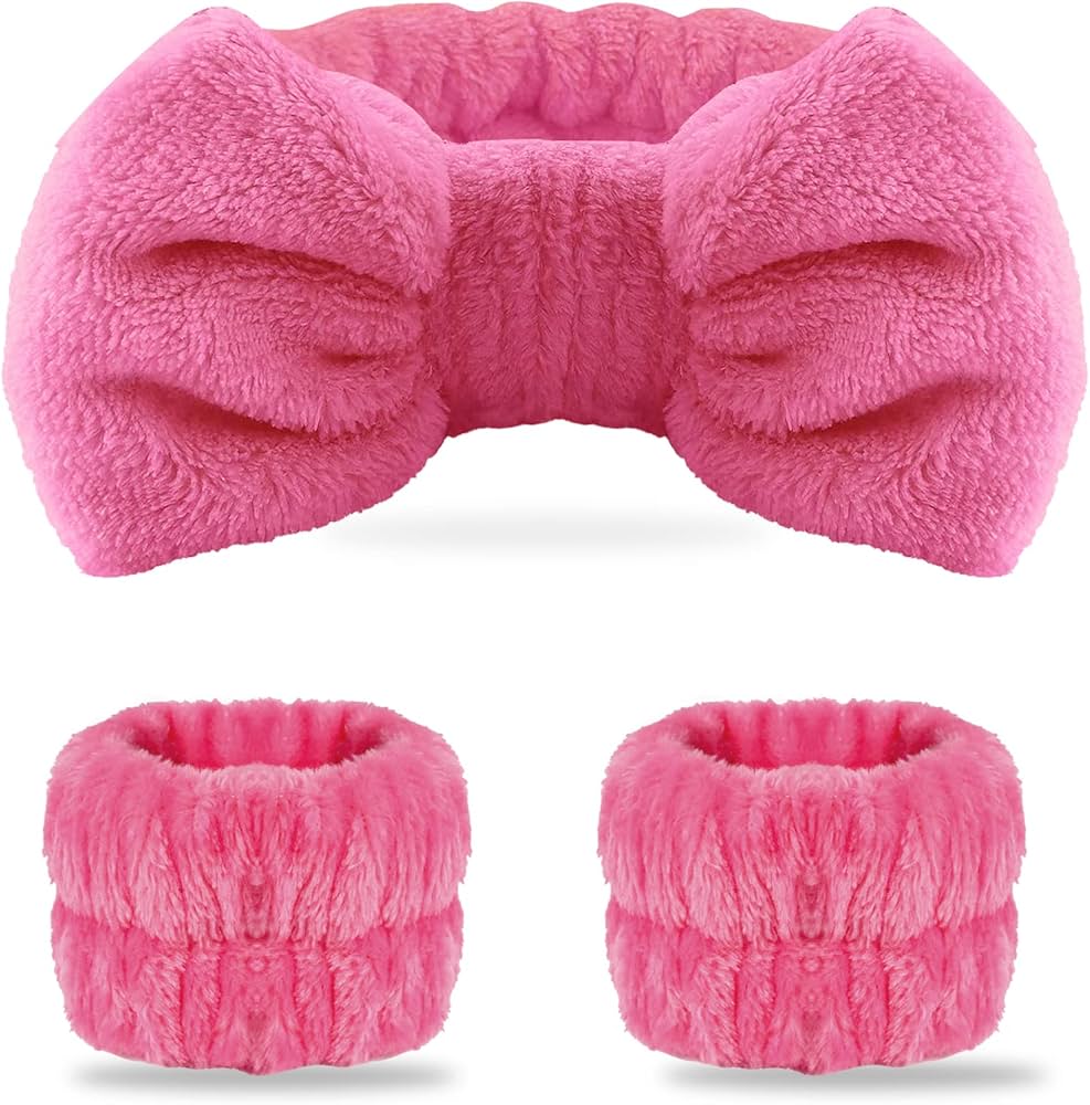 Microfiber Fleece Headband + Wrist Band