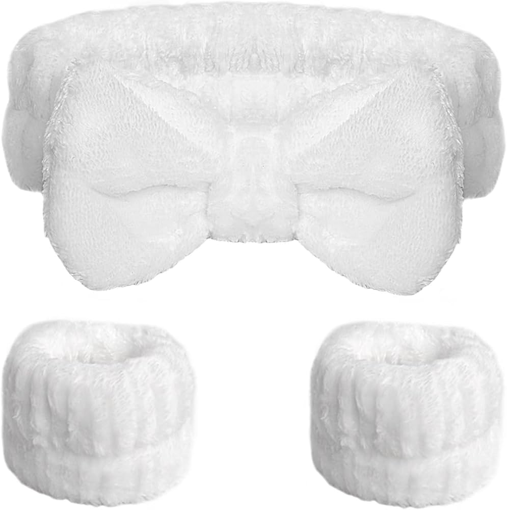 Microfiber Fleece Headband + Wrist Band