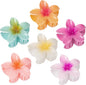 Hawaiian Flower Hair Claws