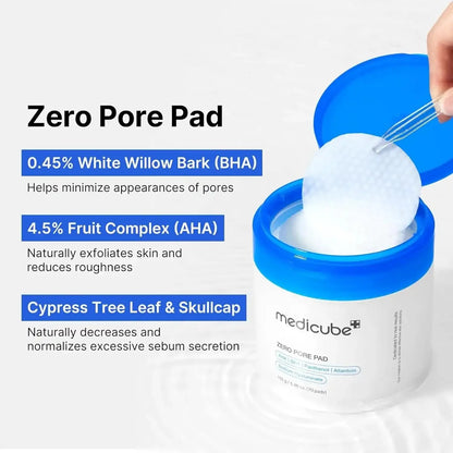 Medicube zero pore pad 155g