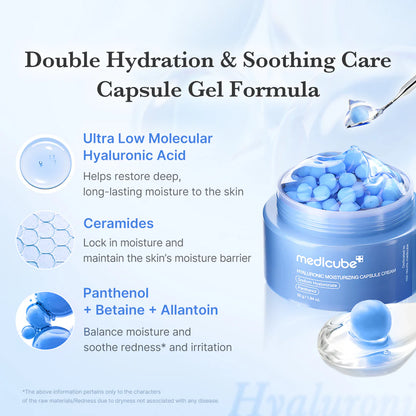 MEDICUBE HYALURONIC MOISTURIZING CAPSULE CREAM 55G
