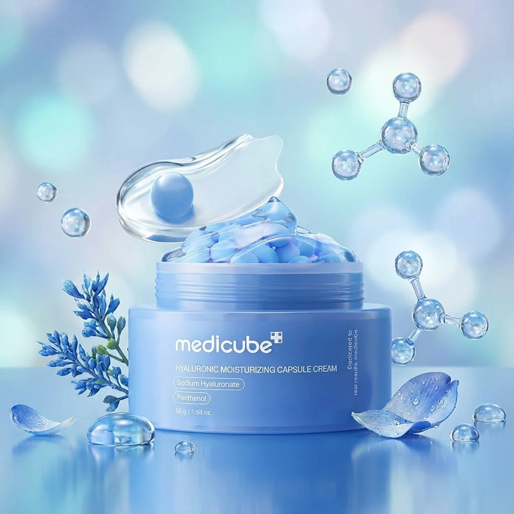 MEDICUBE HYALURONIC MOISTURIZING CAPSULE CREAM 55G