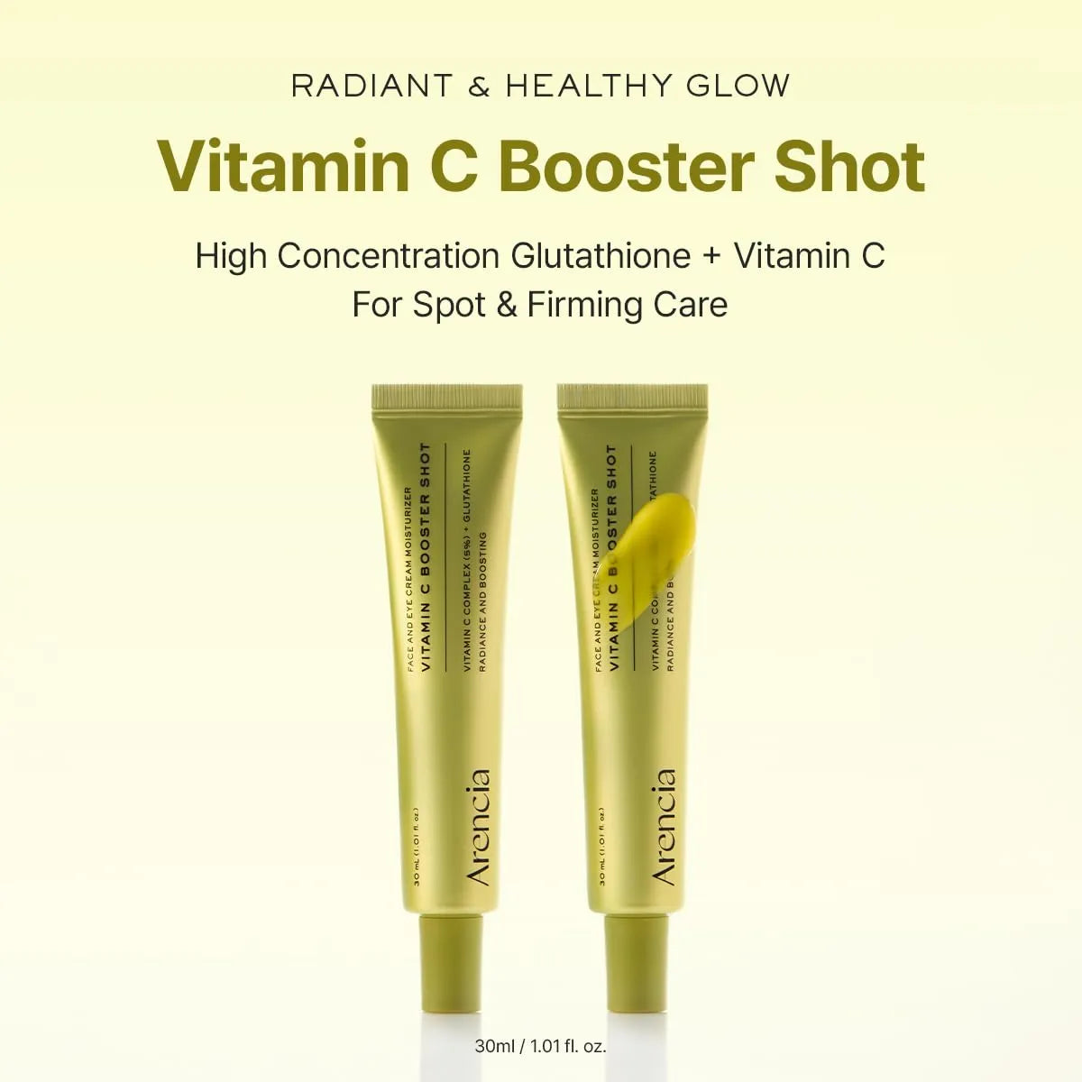 Arencia Vitamin C Booster Shot Face and Eye Cream