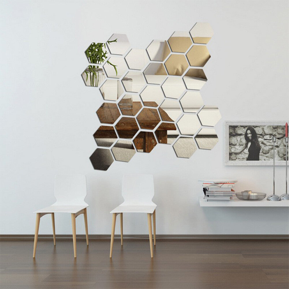 Honey Comb Mirror Set