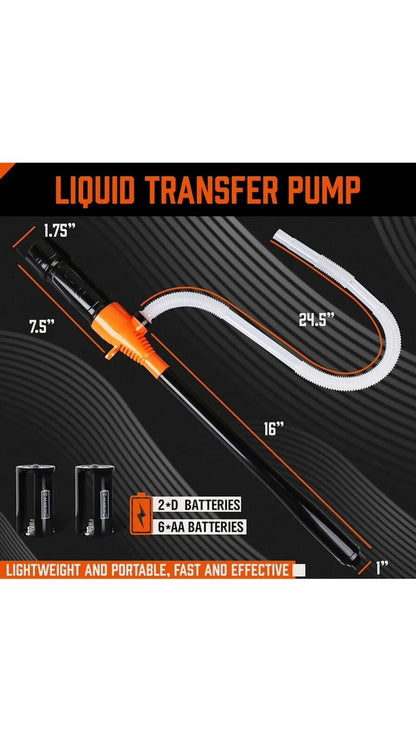 Electric Pump for Flammable Liquids